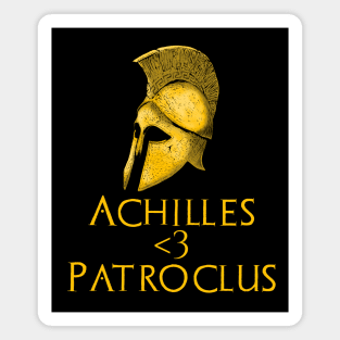 LGBT Gay Pride Ancient Greek Mythology Achilles <3 Patroclus Magnet